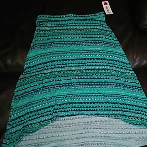 Teal Skirt